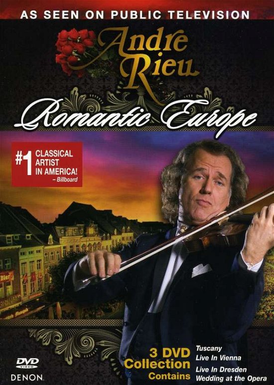 Cover for Andre Rieu · Romantic Europe (DVD) (2010)