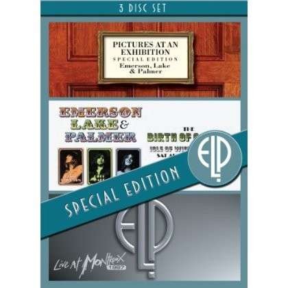 Cover for Emerson Lake &amp; Palmer · Emerson Lake &amp; Palmer-pictures at Exhibition -3dvd (DVD) (2013)