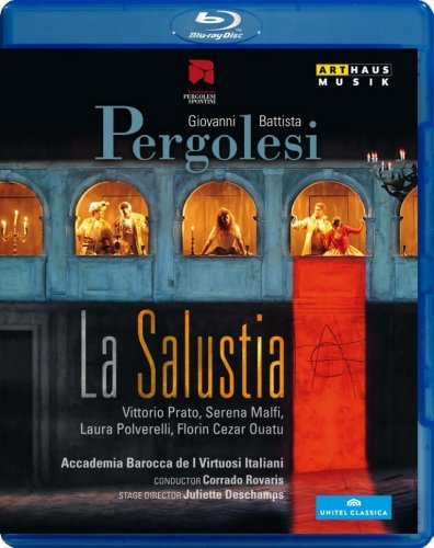 Cover for Pergolesi / Prato / Deschamps · La Salustia (Blu-ray) (2013)