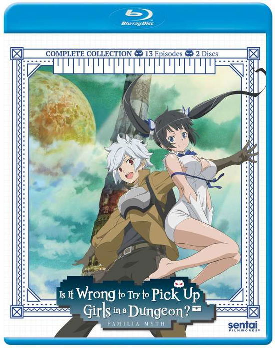 Cover for Is It Wrong to Pick Up Girls Complete Coll (Blu-ray) (2017)