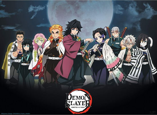 DEMON SLAYER - Poster Pillars (52x38) - Kleines Poster - Merchandise -  - 3665361061595 - February 7, 2019