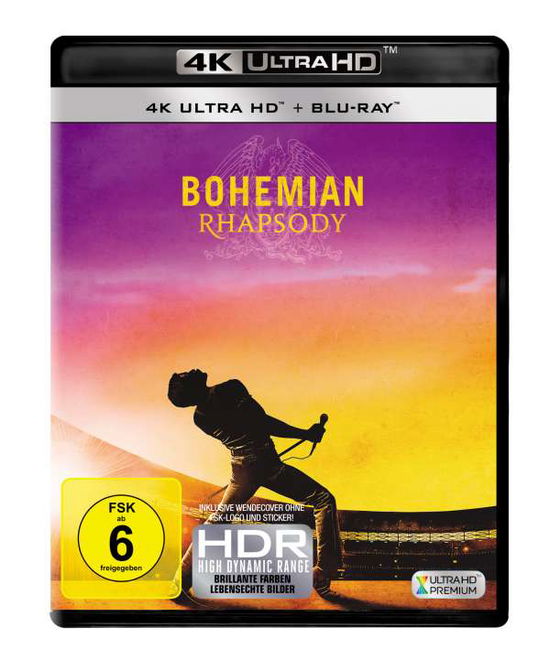 Cover for Bohemian Rhapsody  (+ BR) (4K Ultra HD) (2019)