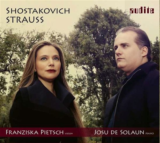 Cover for Shostakovich / Pietsch / Solaun · Sonata for Violin &amp; Piano in E Flat Major 18 (CD) (2019)
