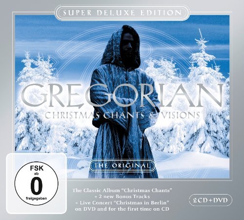 Cover for Gregorian · Christmas Chants &amp; Visions - Super (DVD/CD) [Deluxe edition] (2010)