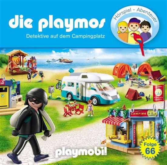 Cover for Die Playmos · Die Playmos-(66)detektive Auf Dem Campingplatz (CD) (2019)