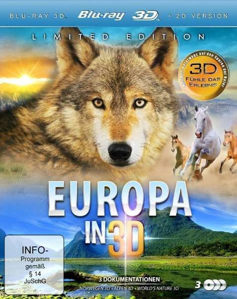 Cover for N/a · Europa in 3D (Blu-ray) (2016)