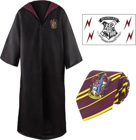 Harry Potter  Zauberergewand, Krawatte & Tattoo Se -  - Merchandise -  - 4895205602595 - August 20, 2024