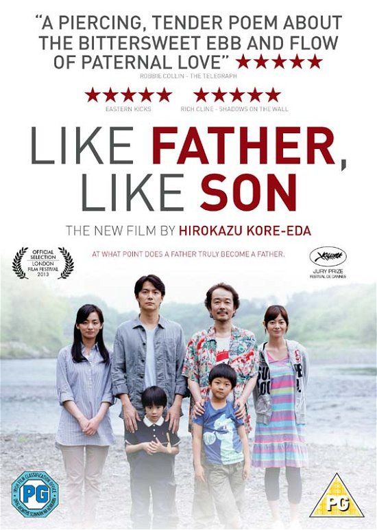 Cover for Hirokazu Kore-eda · Like Father, Like Son (DVD) (2014)