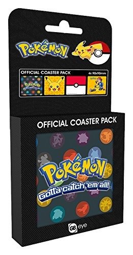 Cover for 1 · Untersetzer 4er Set - Pokémon (MERCH)