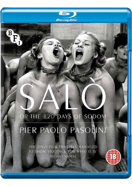 Cover for Salo or the 120 Days of Sodom Reissue Blu (Blu-Ray) (2019)