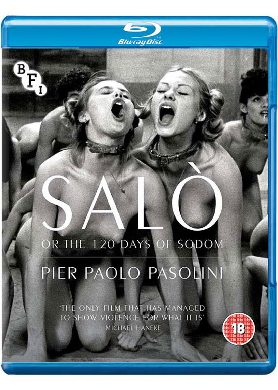 Cover for Salo or the 120 Days of Sodom Reissue Blu (Blu-ray) (2019)