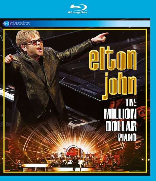 Cover for Elton John · Million Dollar Piano (Blu-Ray) (2018)