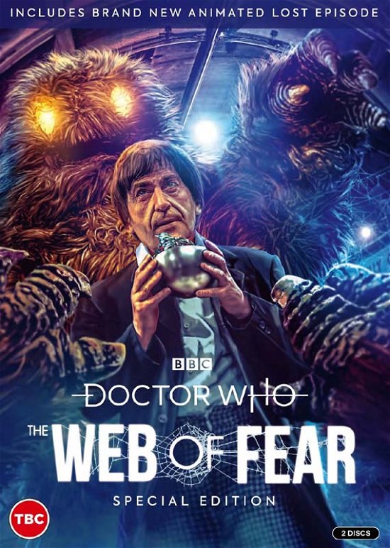 Cover for Doctor Who Web of Fear Animation (DVD) (2021)