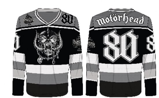 Motorhead Ace Of Spades 80 Hockey Jersey Medium - Motörhead - Fanituote - AMPLIFIED - 5054488878595 - maanantai 8. huhtikuuta 2024