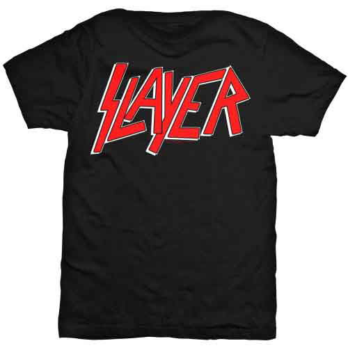 Slayer Unisex T-Shirt: Classic Logo - Slayer - Gadżety - Global - Apparel - 5055295392595 - 17 stycznia 2020