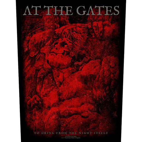 At The Gates Back Patch: To Drink From the Night Itself - At the Gates - Merchandise - PHD - 5055339786595 - 19. August 2019