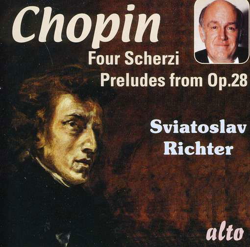 Cover for Sviatoslav Richter · Chopin 4 Scherzi 13 Selected Preludes (CD) (2012)
