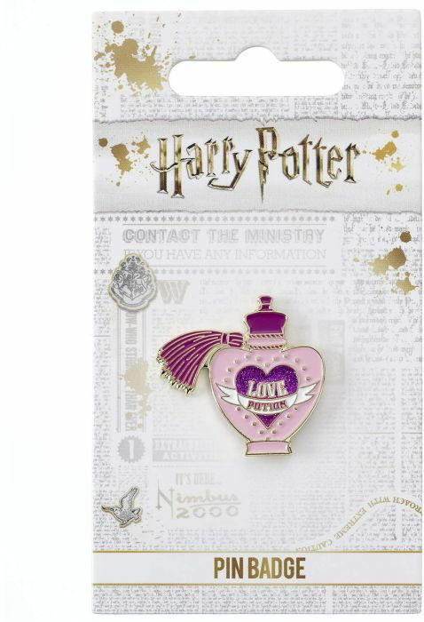 Harry Potter Love Potion Pin Badge - Harry Potter - Fanituote - HARRY POTTER - 5055583440595 - lauantai 31. heinäkuuta 2021