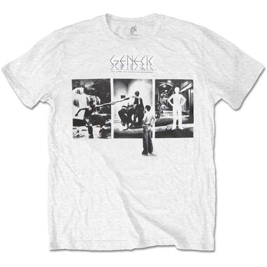 Genesis Unisex T-Shirt: The Lamb Lies Down on Broadway - Genesis - Merchandise - Perryscope - 5055979991595 - 