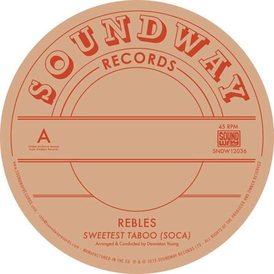 Cover for Rebles · Sweetest Taboo Soca (12&quot;) (2022)