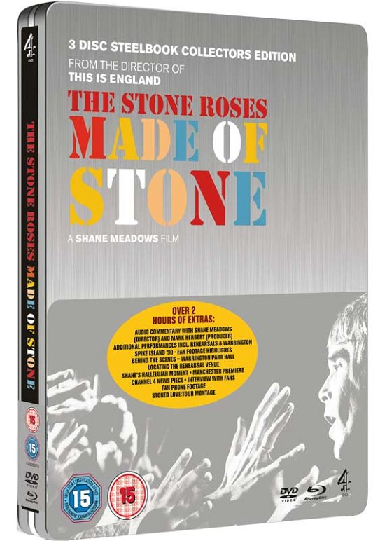 Cover for The Stone Roses: Made Of Stone - Steelbook · The Stone Roses - Made Of Stone - Collectors Edition Steelbook (Blu-Ray) [Limited edition] (2013)