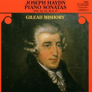 Cover for Gilead Mishory · Klaviersonaten 23,32,36+37 (CD) (2004)