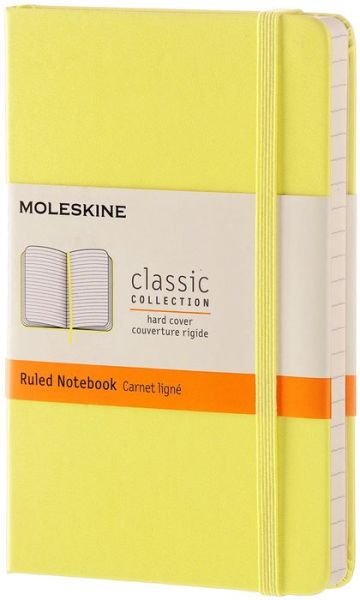 Cover for Moleskine · Mole.Notizb.Pock.Liniert,zitronengelb (Book) (2016)