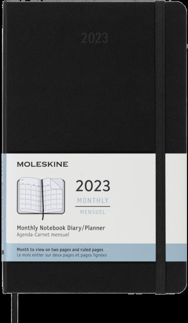 Moleskine 2023 12month Monthly Large Har - Moleskine - Annen - MOLESKINE - 8056598851595 - 9. juni 2022