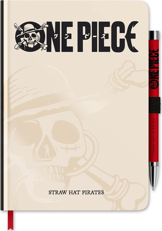 Cover for One Piece: Grupo Erik · ONE PIECE NETFLIX - Notebook + Projector Pen - Siz (Legetøj)