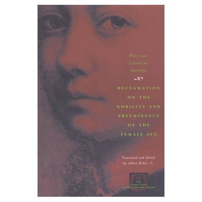 Cover for Henricus Cornelius Agrippa · Declamation on the Nobility and Preeminence of the Female Sex (Paperback Bog) [New edition] (1996)