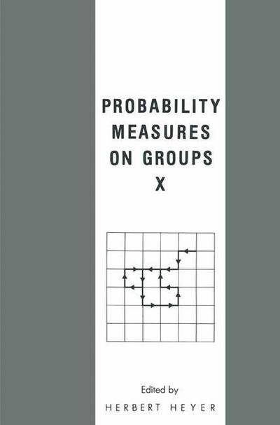 Cover for H Heyer · Probability Measures on Groups X (Hardcover Book) [1991 edition] (1992)