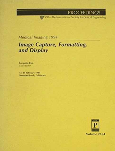 Cover for Kim · Medical Imaging 1994 Image Capture Formatting A (Hardcover bog) (2006)