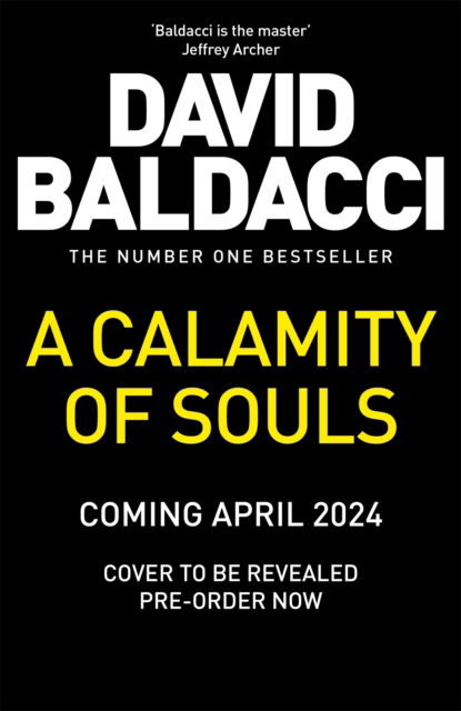 Cover for David Baldacci · A Calamity of Souls (Paperback Bog) (2024)