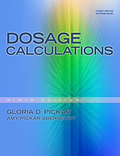 Cover for Pickar, Gloria (Compass Knowledge Group) · Dosage Calculations (Paperback Book) (2012)