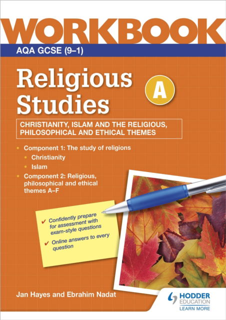 Cover for Jan Hayes · AQA GCSE Religious Studies Specification A Christianity, Islam and the Religious, Philosophical and Ethical Themes Workbook (Paperback Book) (2023)