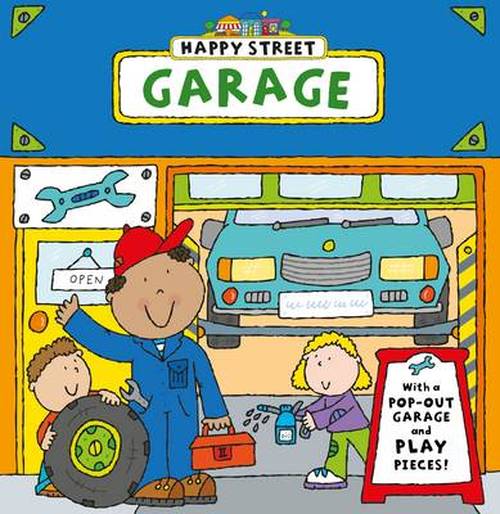 Happy Street: Garage - Simon Abbott - Książki - Egmont UK Ltd - 9781405270595 - 9 października 2014