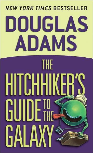 Cover for Douglas Adams · The Hitchhiker's Guide to the Galaxy (Hardcover Book) [Turtleback School &amp; Library Binding edition] (1995)