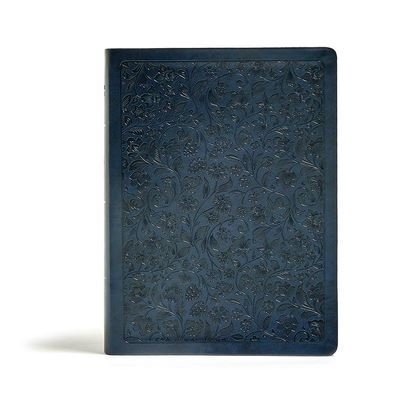 Cover for Lyman Coleman · CSB Life Connections Study Bible, Navy LeatherTouch (Læderbog) (2019)