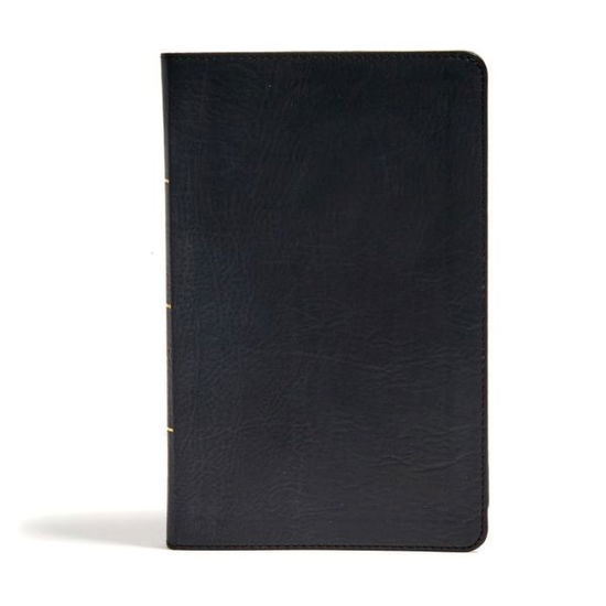 CSB Super Giant Print Reference Bible, Black LeatherTouch, Indexed - CSB Bibles by Holman CSB Bibles by Holman - Books - Cengage Learning, Inc - 9781433651595 - August 15, 2017