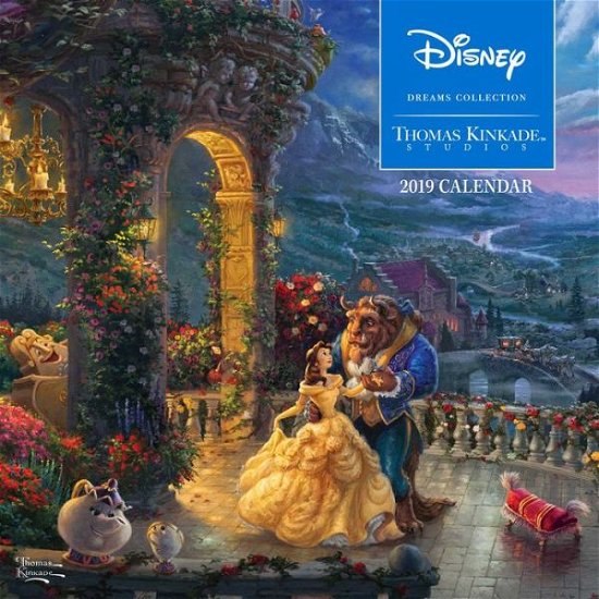 Cover for Thomas Kinkade · Thomas Kinkade: the Disney Dreams Collection 2019 Square Wal (Paperback Bog) (2018)