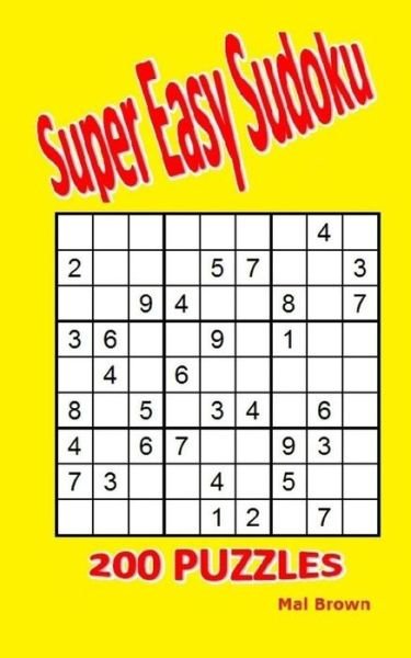 Cover for Mal Brown · Super Easy Sudoku (Paperback Bog) (2016)