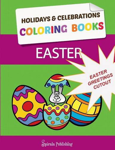 Cover for Celebrations Coloring Holidays · Easter Coloring Book Greetings: Color and Cut out Your Special Easter Greetings: Coloring Pages and Cut Outs for Kids (Paperback Book) (2014)