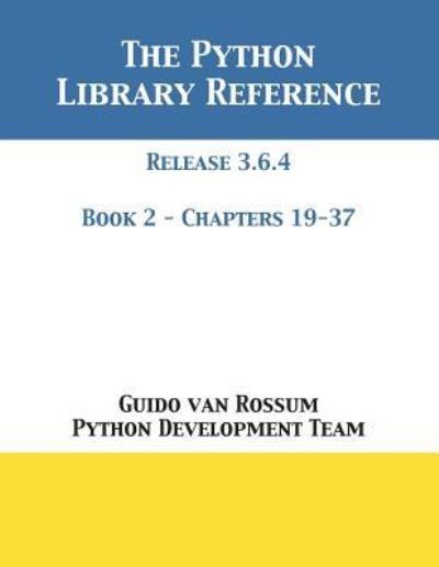 Cover for Guido van Rossum · The Python Library Reference (Taschenbuch) (2018)