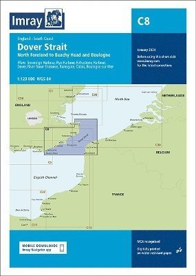 Cover for Imray · Imray Chart C8: Dover Strait - C Charts (Map) [New edition] (2024)
