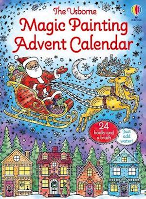 Magic Painting Advent Calendar - Magic Painting Books - Abigail Wheatley - Bøger - Usborne Publishing Ltd - 9781805074595 - 12. september 2024