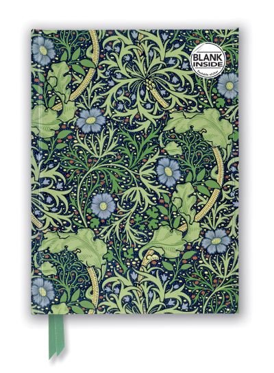 Cover for Flame Tree Studio · William Morris: Seaweed (Foiled Blank Journal) - Flame Tree Blank Notebooks (Stationery) (2022)