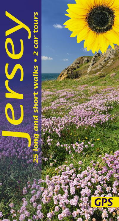 Cover for Geoff Daniel · Jersey Sunflower Walking Guide: 25 long and short walks and 2 car tours - Sunflower Guides (Paperback Book) (2024)