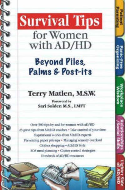 Cover for Matlen, Terry, MSW · Survival Tips for Women With Ad/hd (Paperback Book) (2005)