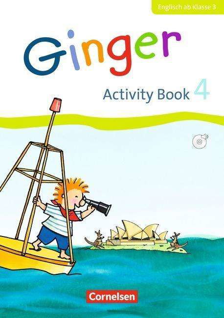 Cover for Kerstin Caspari-grote, Ina Grandt, Birgit HollbrÃ¼gge · Ginger,Allg.4 4.Sj.Activity Book+CD (Book)