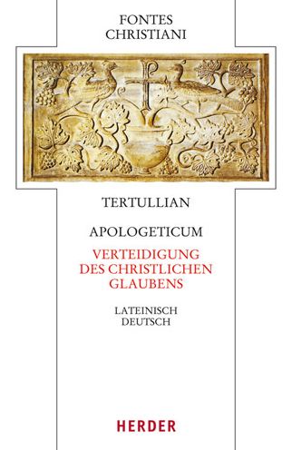 Cover for Georges · Tertullian, Apologeticum (Book) (2015)